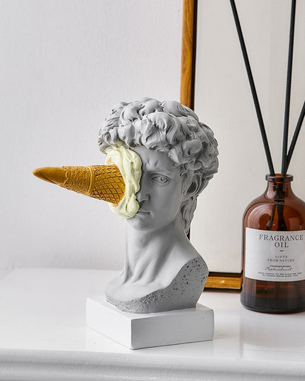 Figurka dekoracyjna posąg abstrakcyjny styl