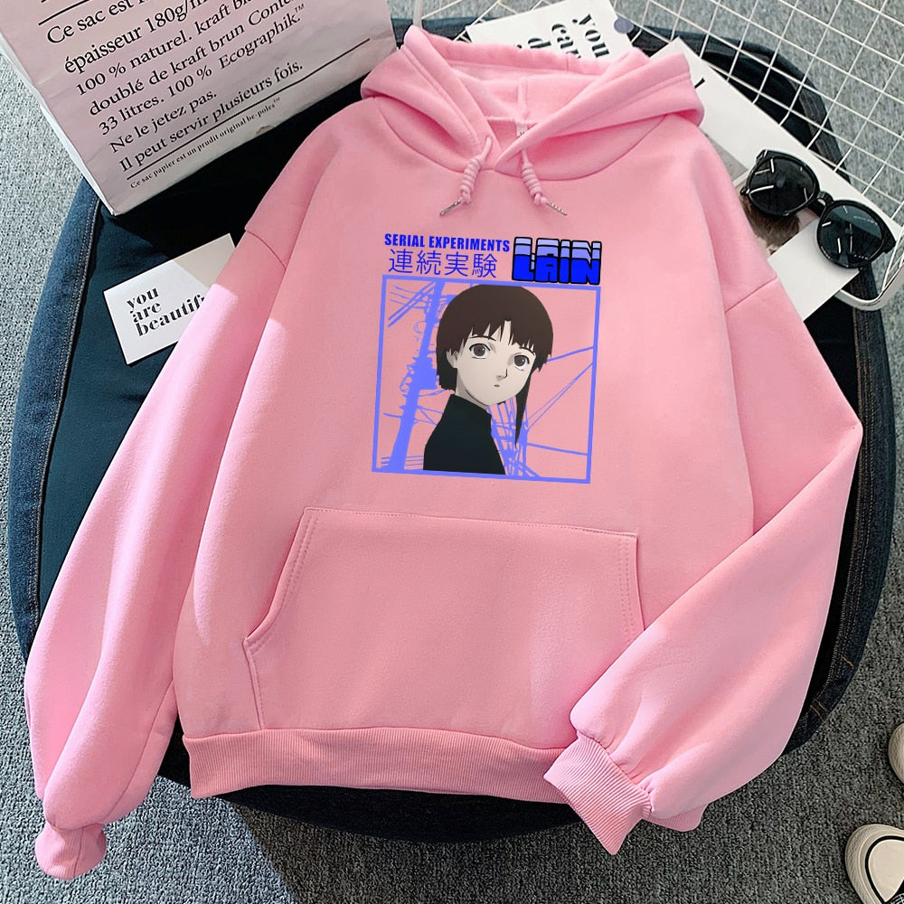 Damska bluza z nadrukiem i kapturem