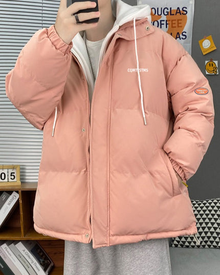 Męska kurtka zimowa pikowana z ociepleniem