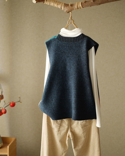 Damski sweter vintage typu kardigan