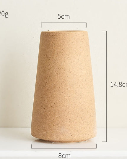 Wazon dekoracyjny prosty w jasnych kolorach