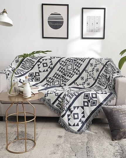 Pled ozdobny w azteckie wzory