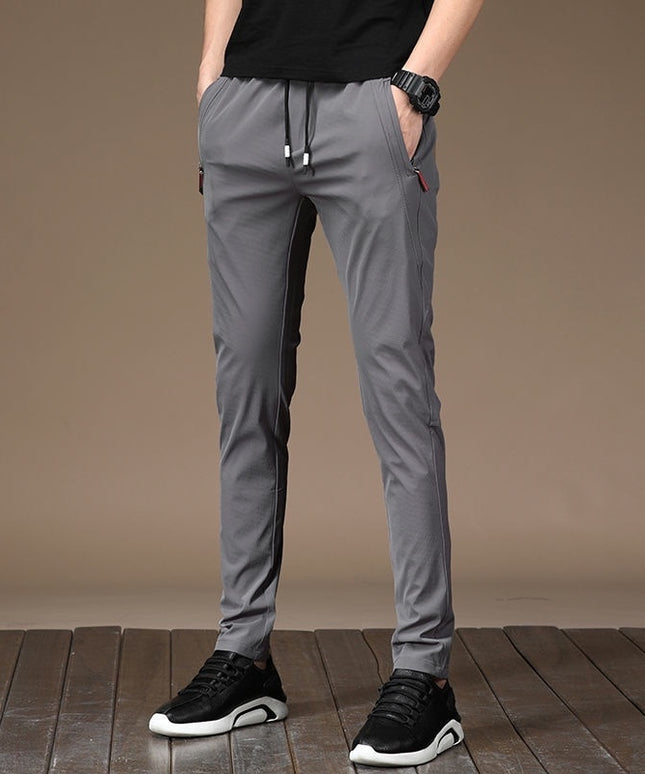 Męskie spodnie dresowe z prostymi nogawkami