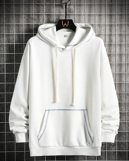 Męska bluza z kapturem i dużą kieszenią