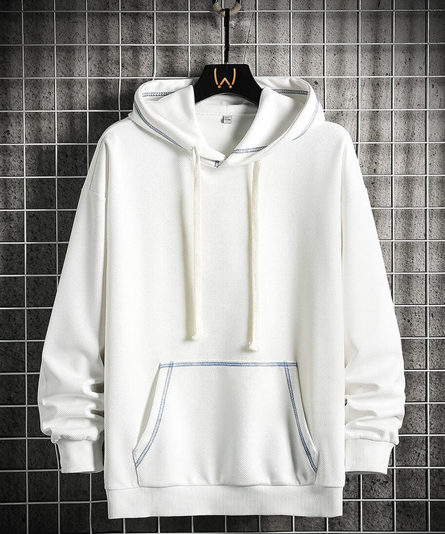 Męska bluza z kapturem i dużą kieszenią