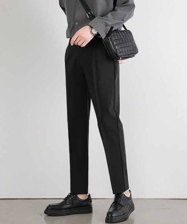 Męskie spodnie chinosy o eleganckim kroju