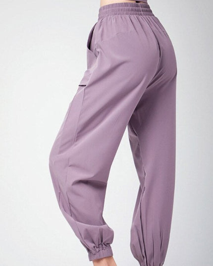 Damskie spodnie cargo z dużymi kieszeniami