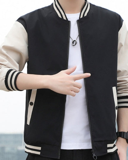 Męska kurtka przejściowa bomberka typu bejsbolówka