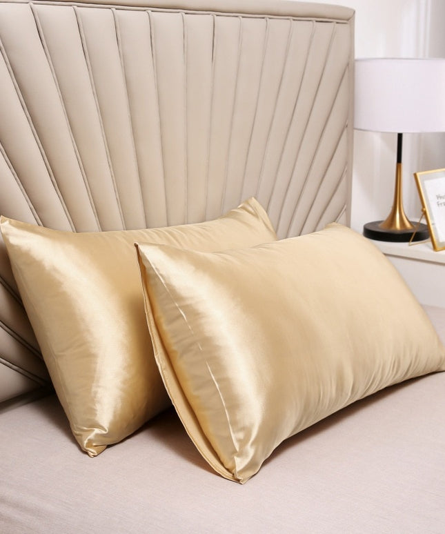 Poszewka na poduszkę jednolite kolory metaliczna