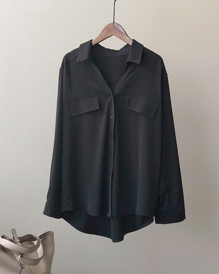 Damska koszula z delikatnej tkaniny