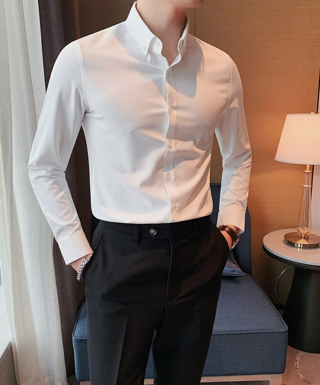 Męska koszula klasyczna o dopasowanym kroju