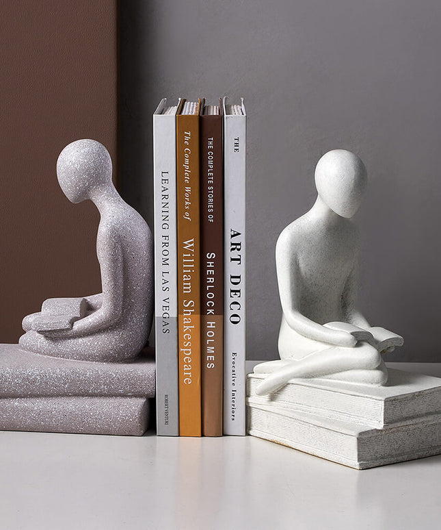 Figurka dekoracyjna motyw postaci minimalistyczny styl