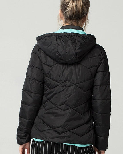 Damska kurtka przejściowa dwukolorowa