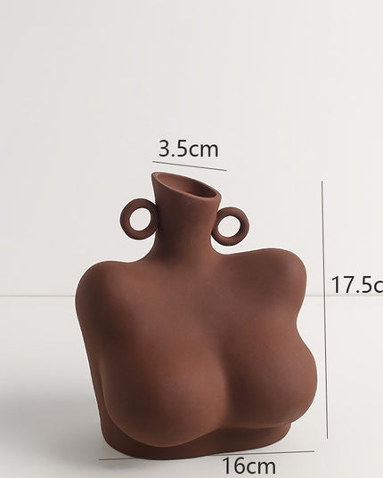 Wazon w kształcie kobiecej sylwetki