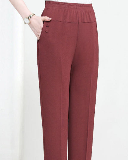 Damskie klasyczne spodnie chinosy