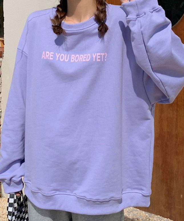 Damska bluza z nadrukiem na plecach