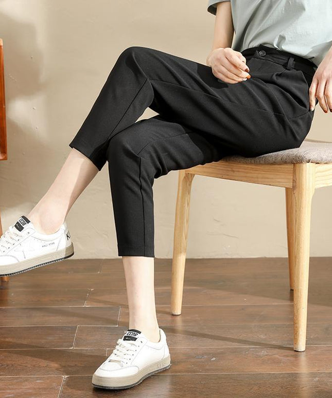 Damskie spodnie chinosy z nogawką 7/8