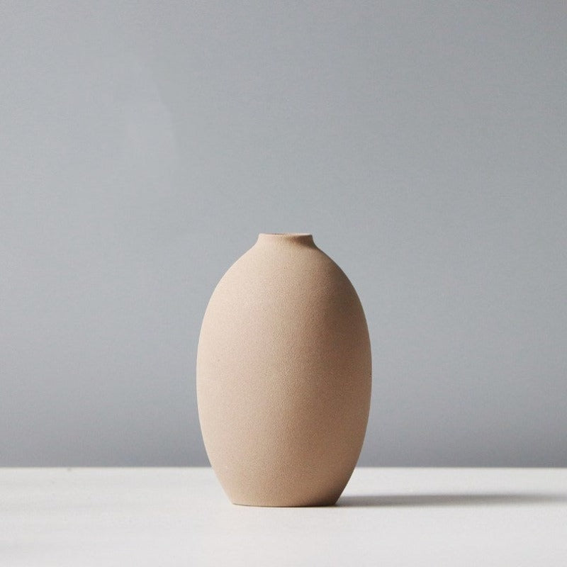 Wazon okrągły minimalistyczny w pastelowych kolorach