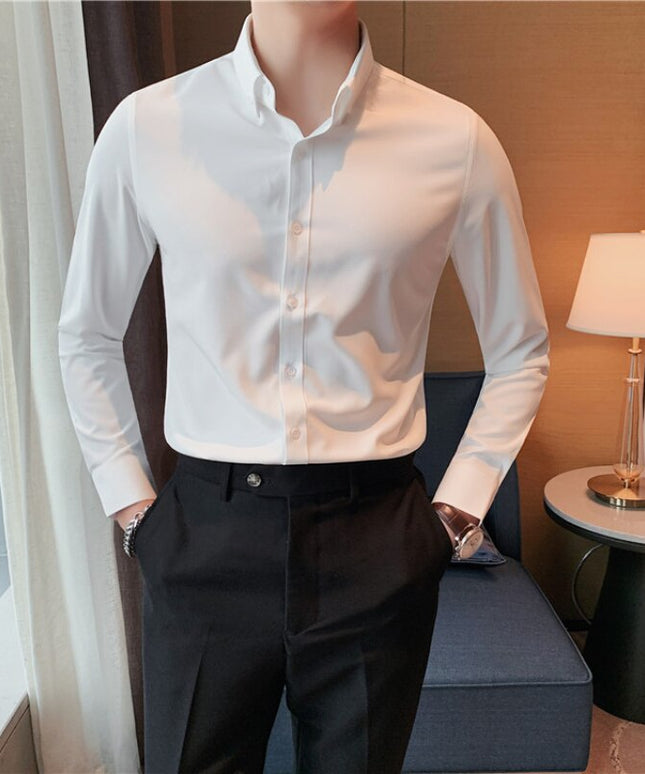 Męska koszula klasyczna o dopasowanym kroju