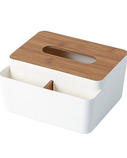 Pudełko na chusteczki z przegródkami organizer