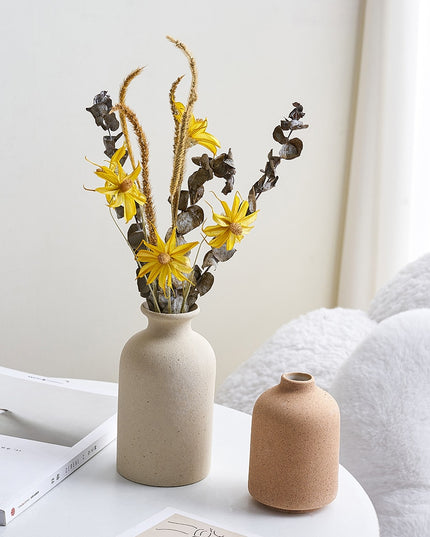 Wazon dekoracyjny prosty w jasnych kolorach