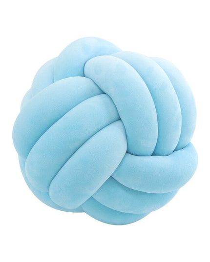 Poduszka dekoracyjna węzeł w pastelowych kolorach