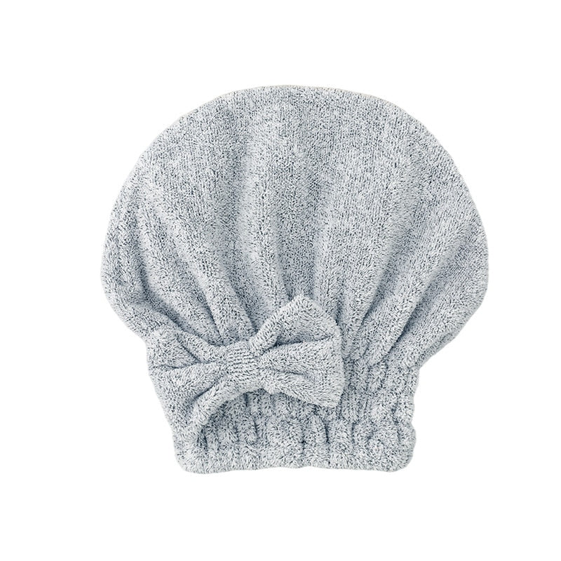 Ręcznik łazienkowy bambusowy do osuszania włosów turban