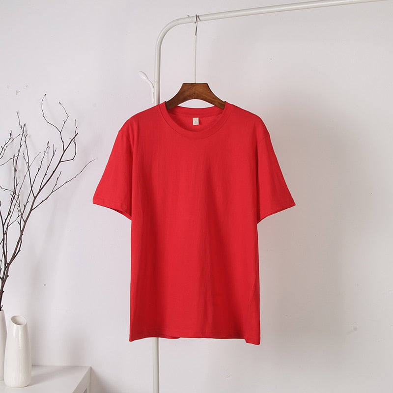 Damski T-shirt bawełniany oversize
