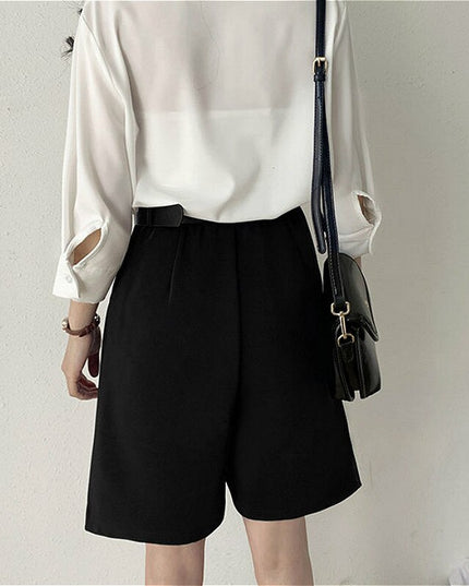 Damskie szorty eleganckie długości do kolan