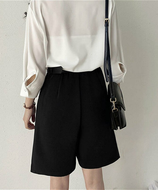 Damskie szorty eleganckie długości do kolan