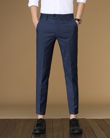 Męskie spodnie chinosy o klasycznym kroju