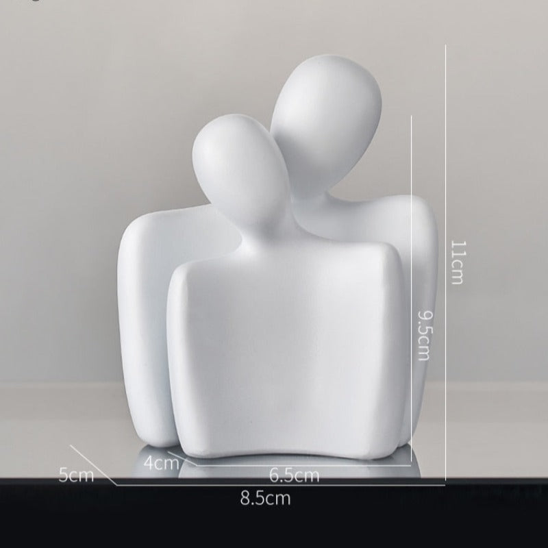 Figurka dekoracyjna wzór postaci elegancki design