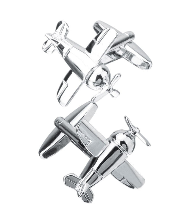 Spinki do koszuli w kształcie aeroplanu