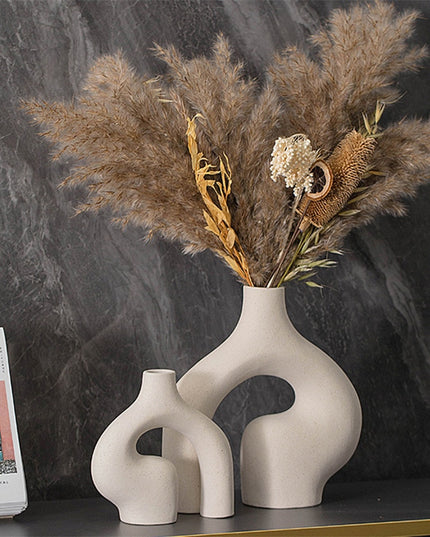 Wazon dekoracyjny oryginalny wzór 2 części