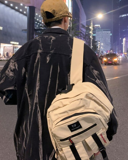 Męska kurtka jeansowa klasyczna oversize