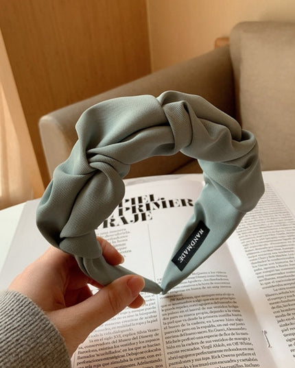 Opaska do włosów z marszczeniem