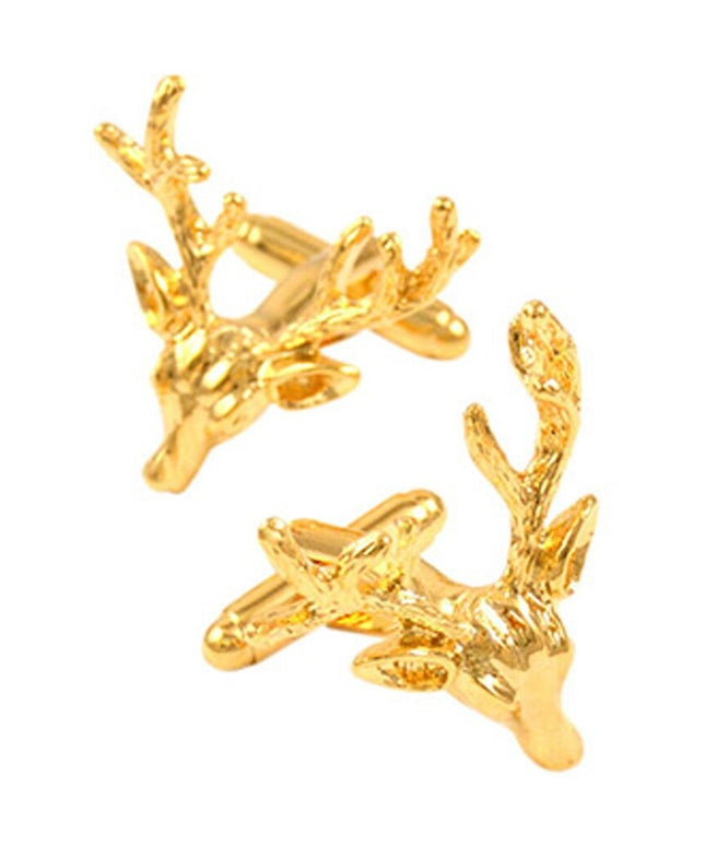 Spinki do koszuli w kształcie poroża jelenia