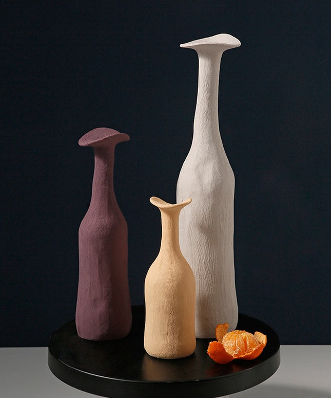 Wazon ceramiczny w pastelowych kolorach