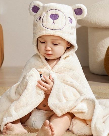 Ręcznik dziecięcy z misiem, słoniem, reniferem lub kaczką