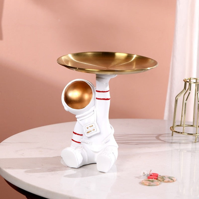 Figurka funkcjonalna astronauta z tacą