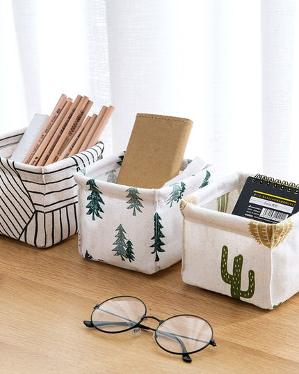 Organizer składane pudełko we wzory