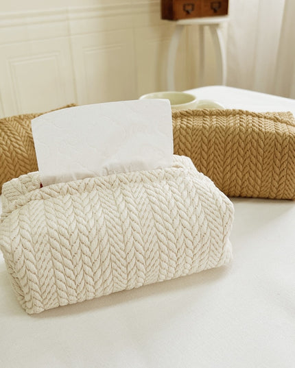 Pudełko na chusteczki ze wzorem minimalistyczny styl