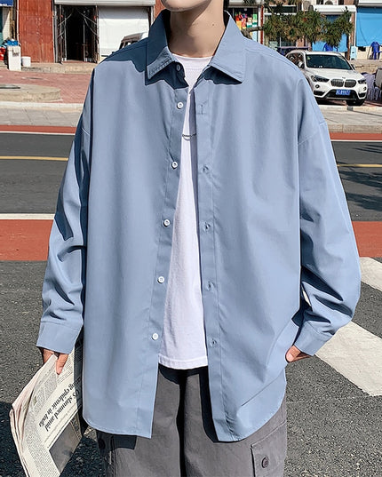 Męska koszula klasyczna o prostym kroju