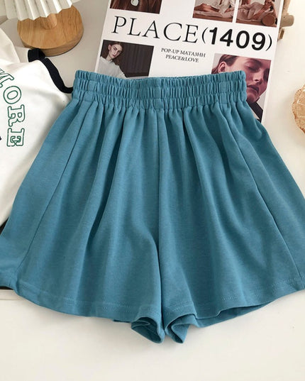 Damskie szorty o luźnym kroju z lekkiego materiału