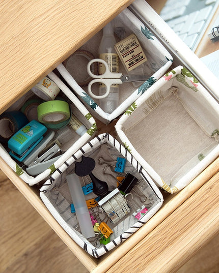 Organizer składane pudełko we wzory