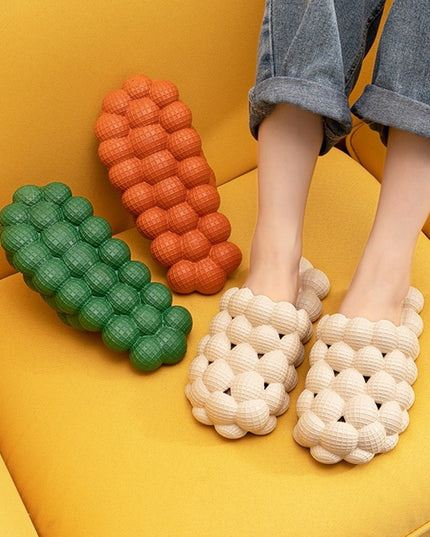 Klapki z zakrytymi palcami oryginalny fason kulki