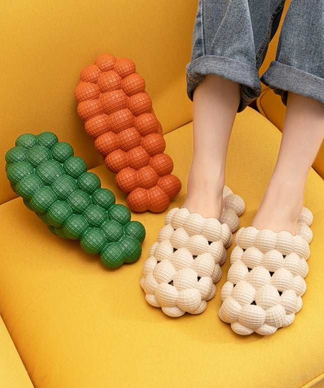 Klapki z zakrytymi palcami oryginalny fason kulki