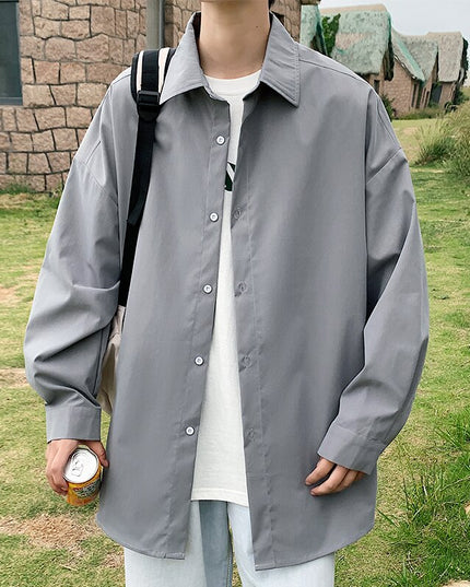 Męska koszula klasyczna o prostym kroju