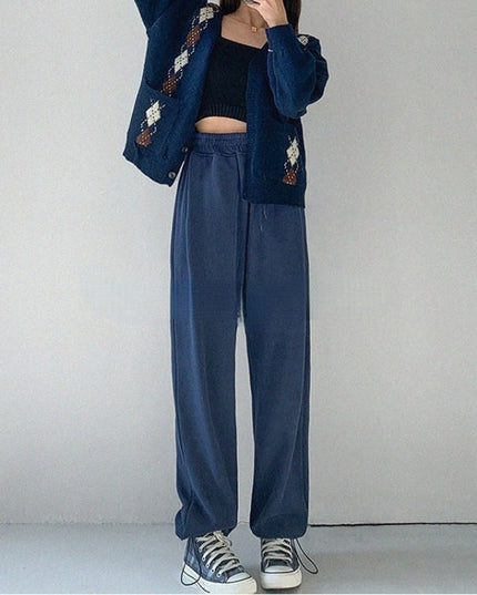 Damskie spodnie dresowe w pastelowych kolorach