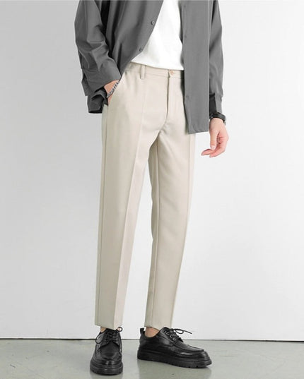 Męskie spodnie chinosy o eleganckim kroju